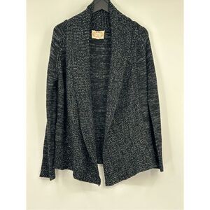 Ambiance black and white weaved jacket size L